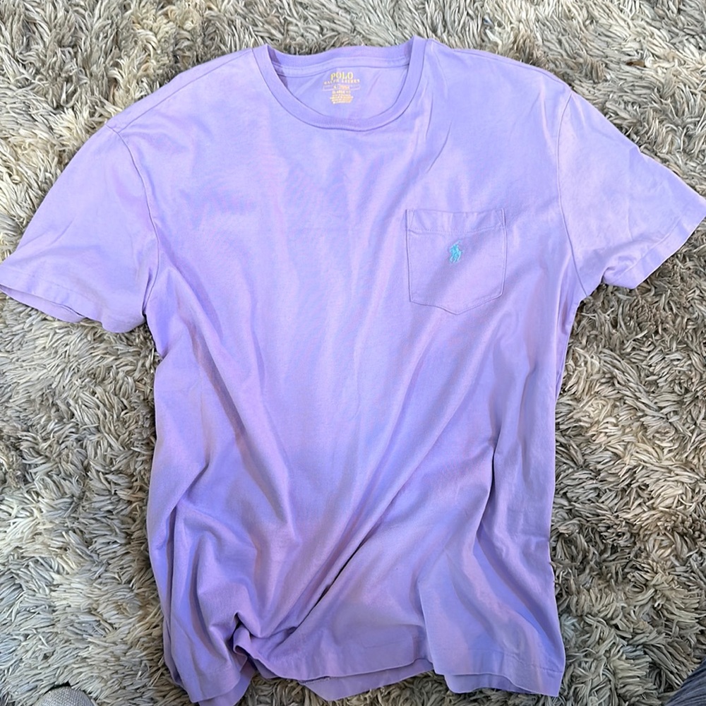 Lavender Polo Ralph Lauren size medium Women’s tee